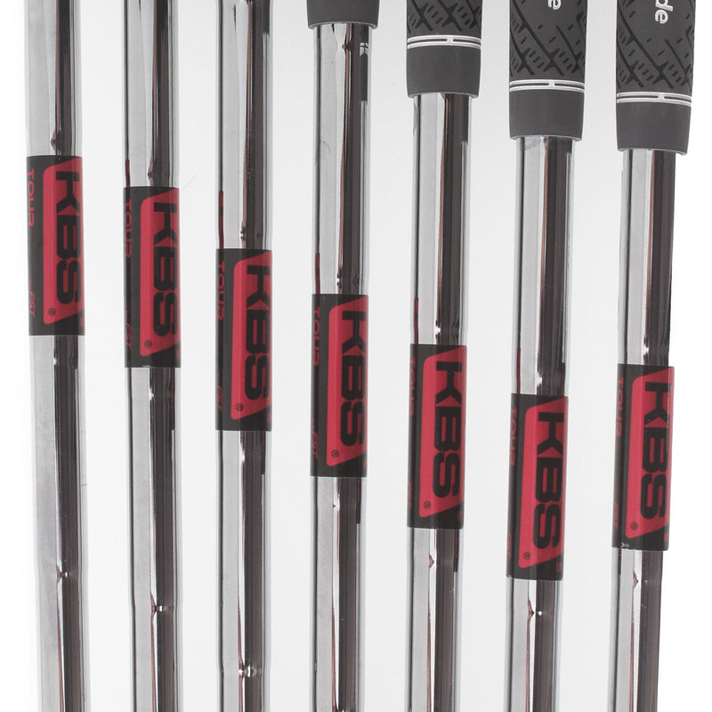 TaylorMade P-7MC Steel Mens Right Hand Irons 4-PW Stiff - KBS Tour 120g