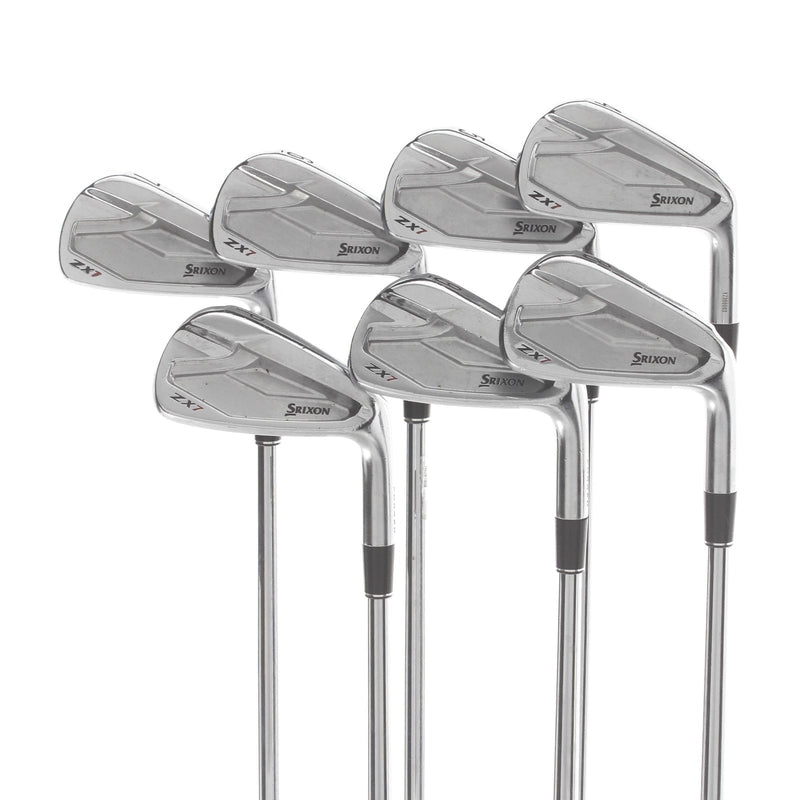 Srixon ZX-7 Steel Mens Right Hand Irons 4-PW Stiff - NS Prp Modus 120g