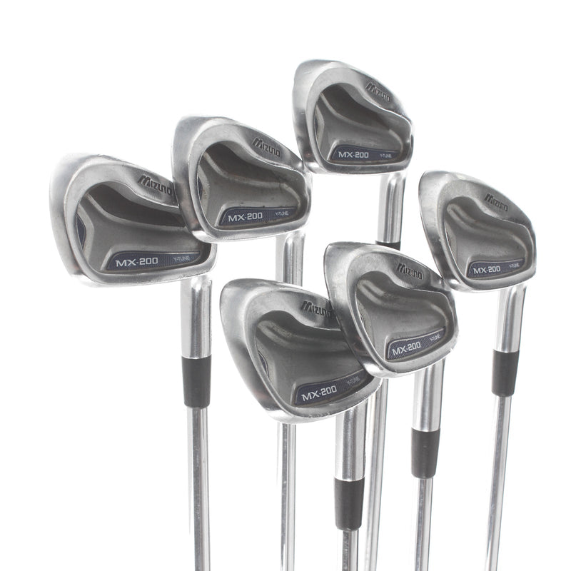 Mizuno MX-200 Steel Mens Right Hand Irons 5-PW Stiff - Mizuno