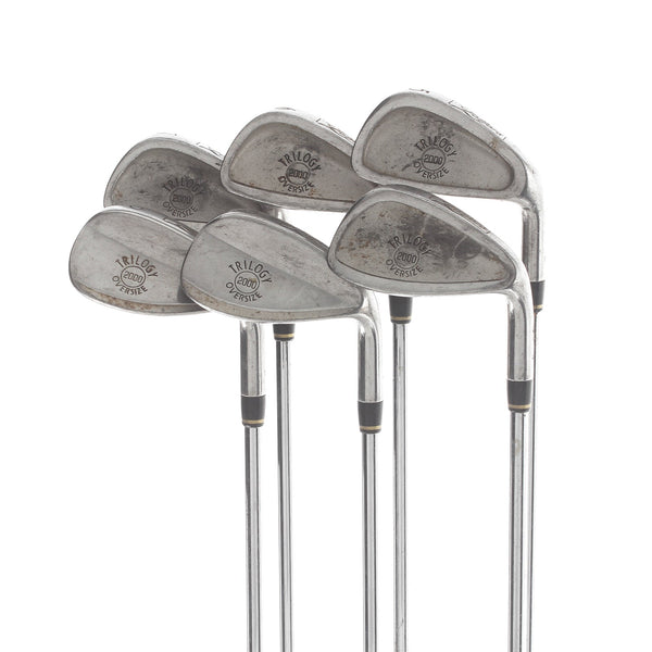 John Letters Trilogy oversize Steel Mens Right Hand Irons 5-PW Regular - Trilogy Shadow