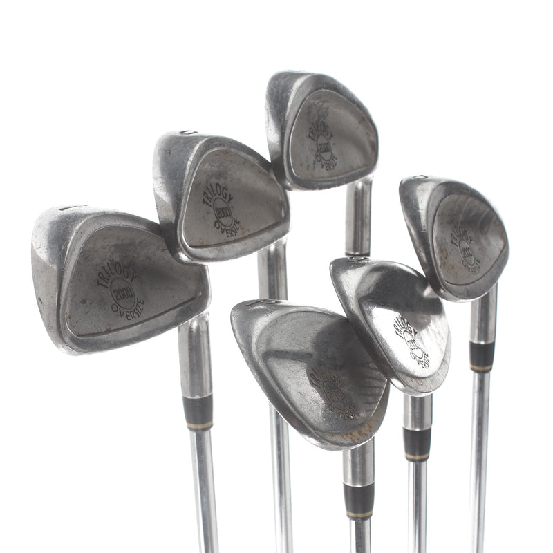 John Letters Trilogy oversize Steel Mens Right Hand Irons 5-PW Regular - Trilogy Shadow