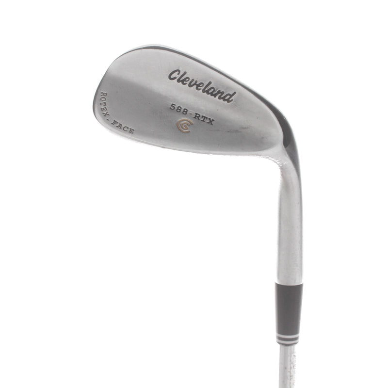 Cleveland RTX-588 Steel Mens Right Hand Gap Wedge 52* 10 Bounce S Grind Wedge Flex - Dynamic Gold