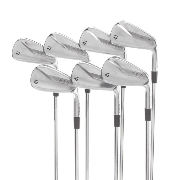 TaylorMade P-770 Steel Mens Right Hand Irons 4-PW Regular - Dynamic Gold