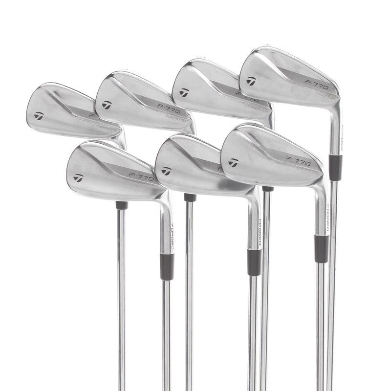 TaylorMade P-770 Steel Mens Right Hand Irons 4-PW Regular - Dynamic Gold