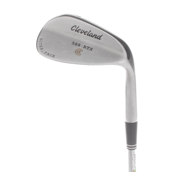 Cleveland 588 RTX Steel Mens Right Hand Approach Wedge 52* 10 Bounce Wedge Flex - Dynamic Gold