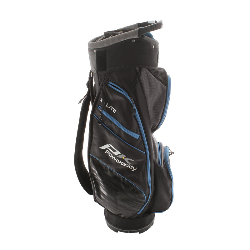 PowaKaddy X-Lite Edition Cart Bag - Black/Blue