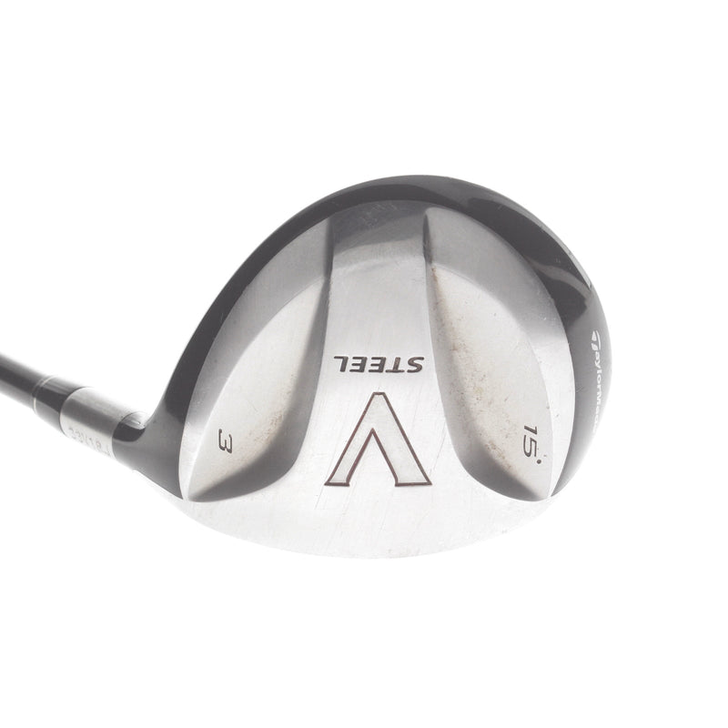TaylorMade V Steel Graphite Mens Right Hand Fairway 3 Wood 15* Regular - Taylormade FW