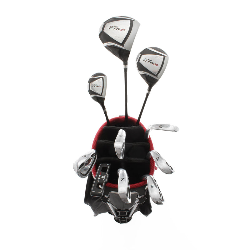 Fazer CTR-20 Steel/Graphite Mens Right Hand Package Set Regular - Graphite/Steel