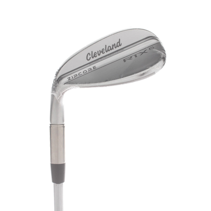 Cleveland RTX-6 Steel Mens Left Hand Sand Wedge -1" 54* 10 Bounce S Grind Stiff - Dynamic Gold 98g