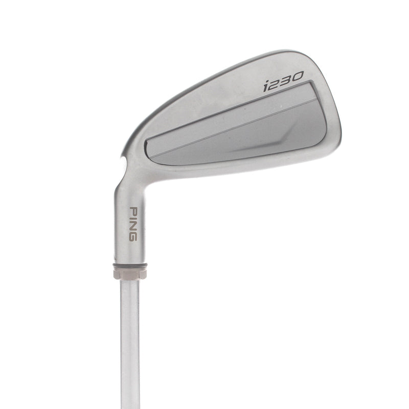 Ping i-230 Steel Mens Left Hand 7 Iron 33* Stiff - Project -X ls 120g