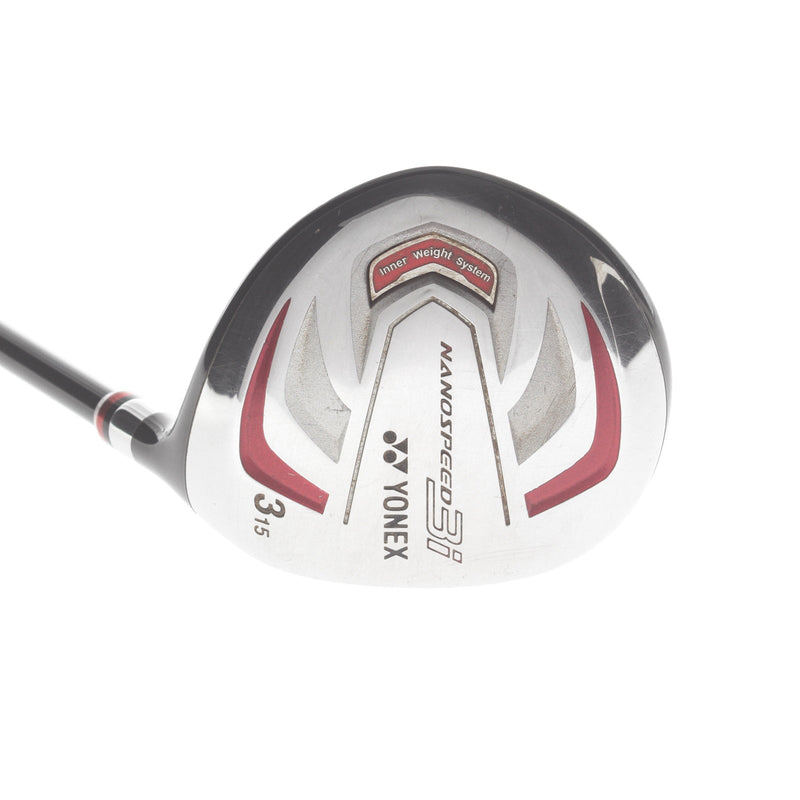 Yonex Nanospeed Graphite Mens Right Hand Fairway 3 Wood 15* Regular - Yonex