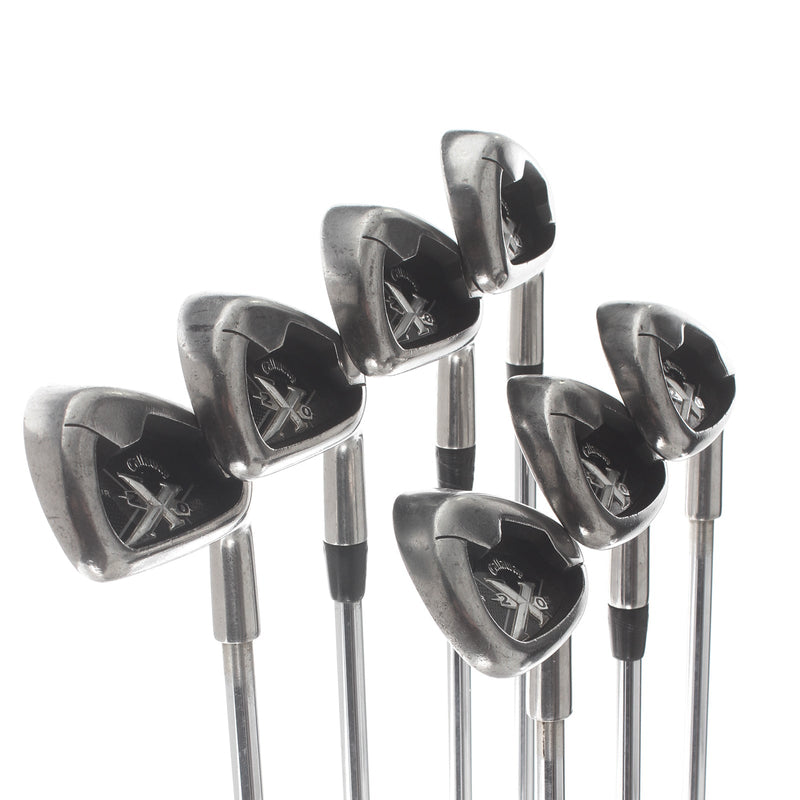 Callaway X20 Tour Steel Mens Right Hand Irons 4-PW Stiff - Project X Rifle