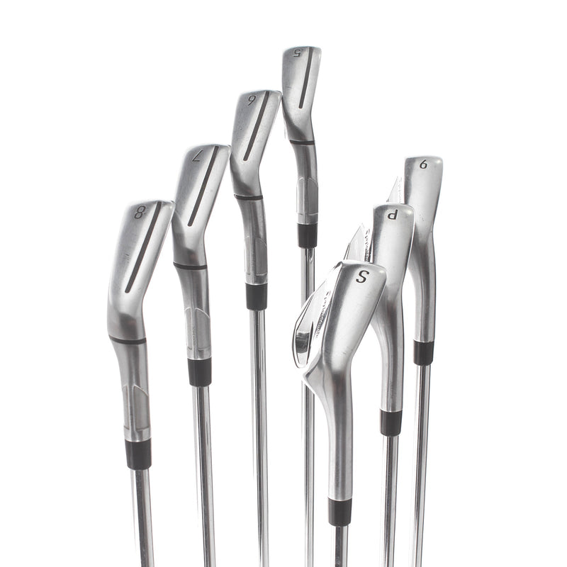 TaylorMade Qi Steel Mens Right Hand Irons 5-SW Regular - KBS Max MT 85g