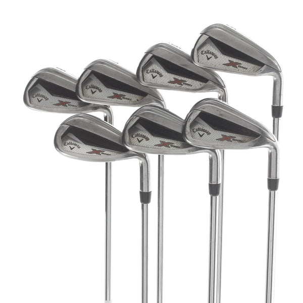 Callaway X-Series Steel Mens Right Hand Irons 5-SW Uniflex - Callaway Steel