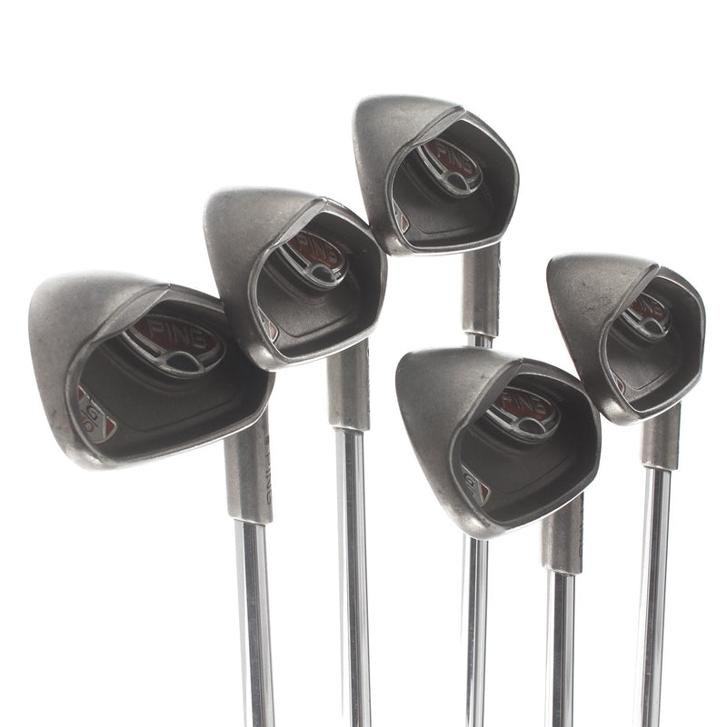 Ping G-10 Steel Mens Right Hand Iron 5-9 Black Dot Regular - Steel