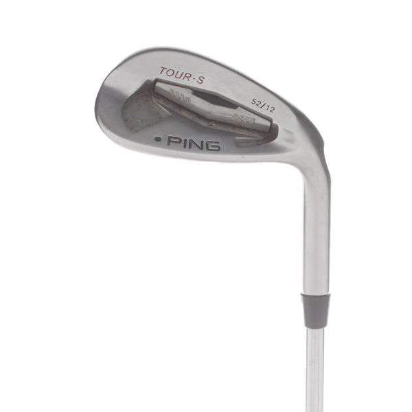 Ping Tour-S Steel Mens Right Hand Gap Wedge Black Dot 52* Wedge Flex - Steel