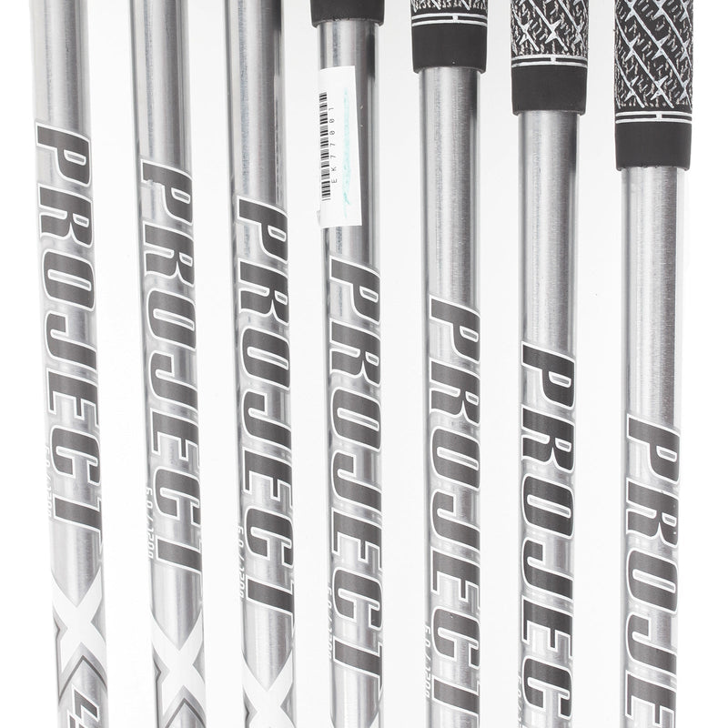 Mizuno Pro 221 Steel Mens Right Hand Irons 4-PW Stiff - Project X LS 6.0 120g