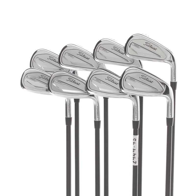 Titleist T350 Graphite Mens Right Hand Irons 5-GW Regular - Tensei AV series 2