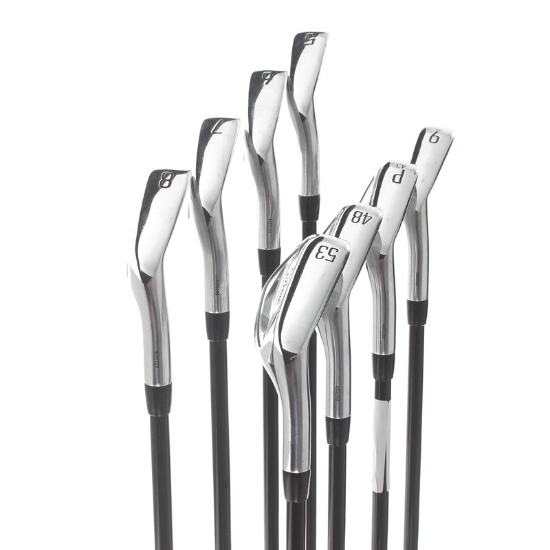 Titleist T350 Graphite Mens Right Hand Irons 5-GW Regular - Tensei AV series 2