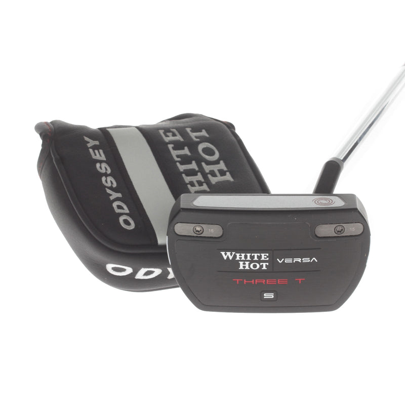 Odyssey White Hot Versa Three T Mens Right Hand Putter 34" Mallet - Stroke Lab