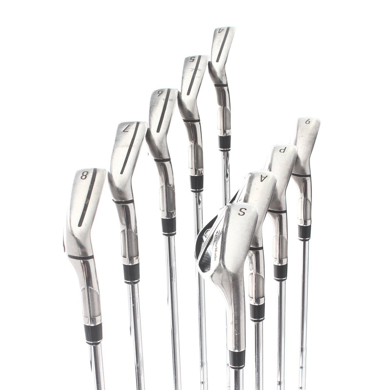 TaylorMade Sim Max Steel Mens Right Hand 4-Pw-Uw-Sw Stiff - KBS Tour90