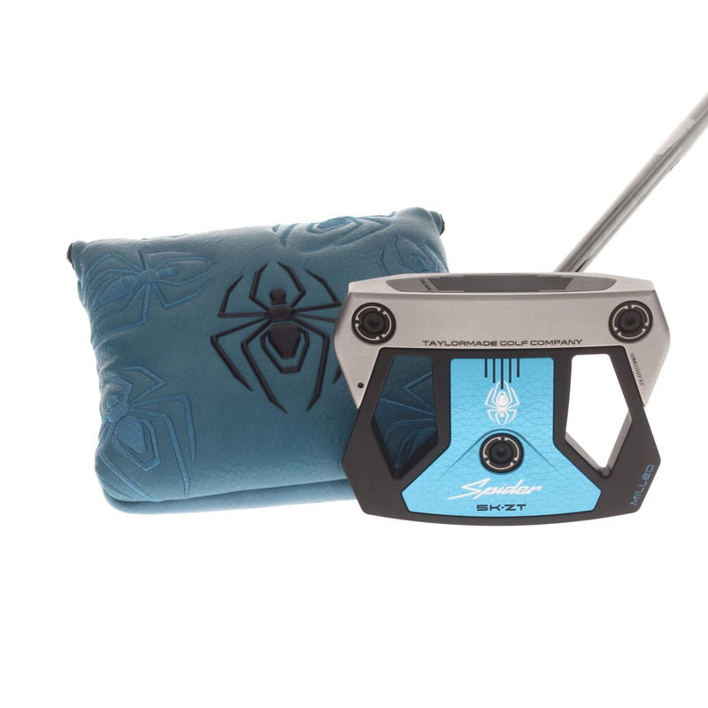 TaylorMade Spider ZT Mens Right Hand Putter 34" Mallet Spider KBS - Super Stroke Pistol 1.0
