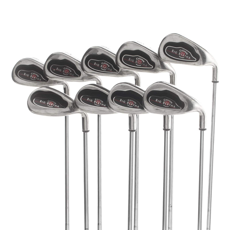 Callaway Big Bertha Steel Mens Right Hand 4-Pw-Uw-Sw Uniflex - Big Bertha