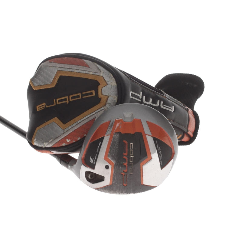 Cobra AMP Cell Graphite Mens Right Hand Fairway 3 Wood 15* Stiff - Fujikura Motore 60