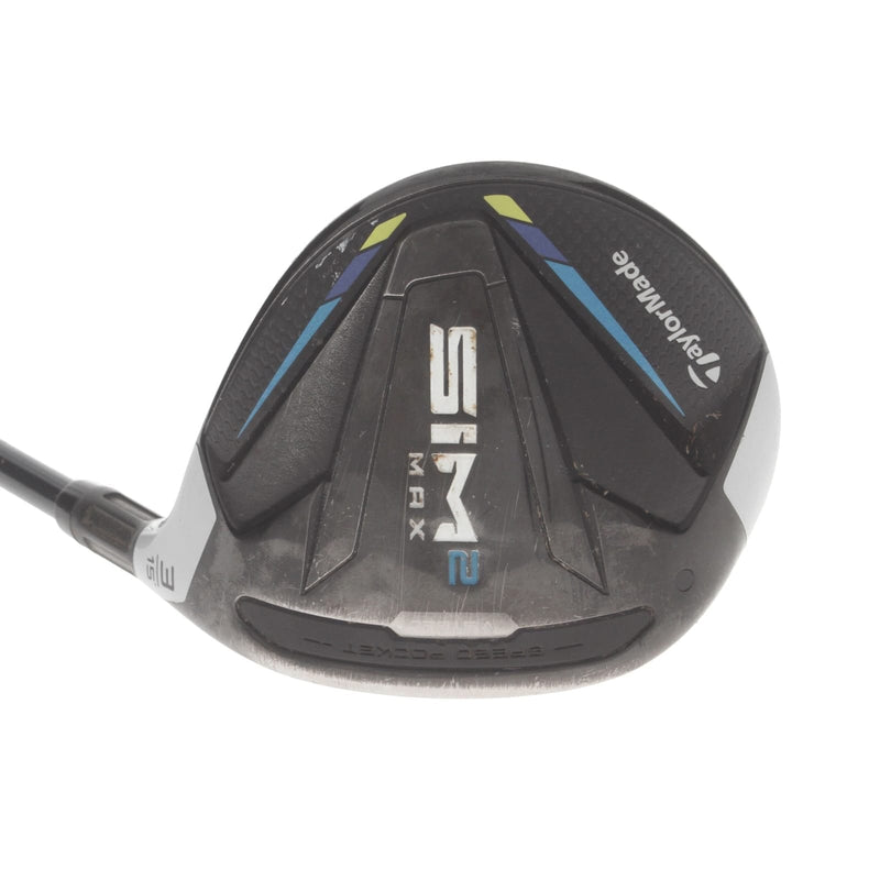 TaylorMade SIM 2 Max Graphite Mens Right Hand Fairway 3 Wood 15* Regular - Ventus Blue