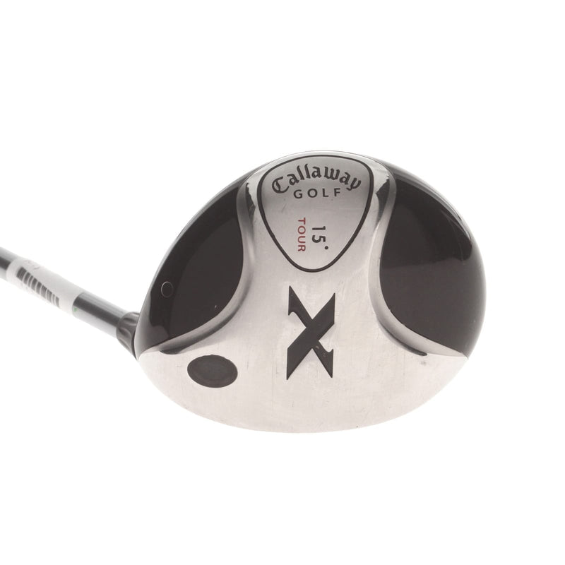 Callaway X Tour Graphite Mens Right Hand Fairway 3 Wood 15* Stiff - Fujikura 26.3