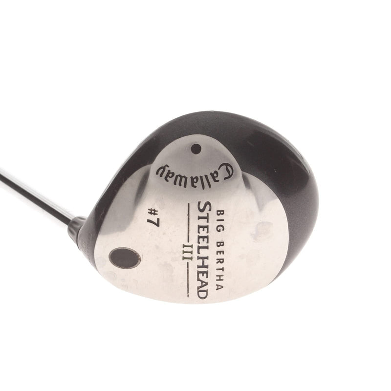 Callaway Steelhead III Steel Mens Right Hand Fairway 7 Wood Uniflex - Uniflex Steel