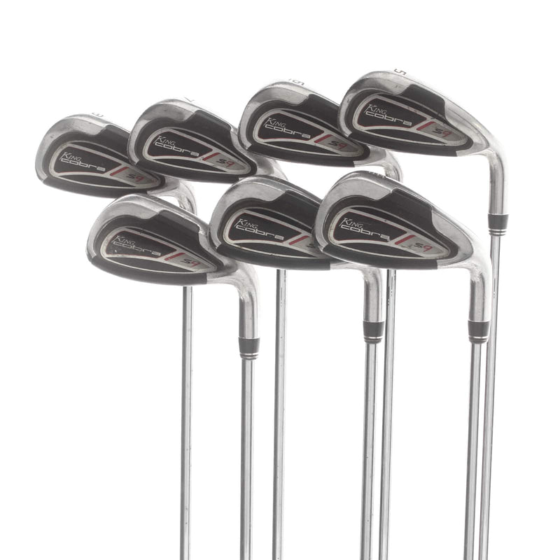 Cobra S9 Steel Mens Right Hand Irons 5-SW Regular - NS PRO 900