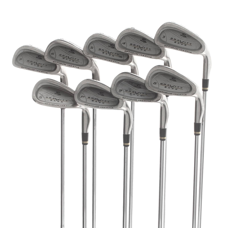 Cobra Gravity Back Steel Mens Right Hand Irons 3-SW Regular - Cobra