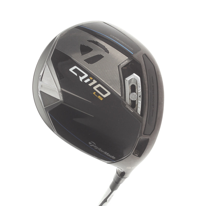 TaylorMade Qi10 LS Graphite Mens Right Hand Driver 9* Stiff - Mitsubishi Chemical Tensei AV Limited Black 65