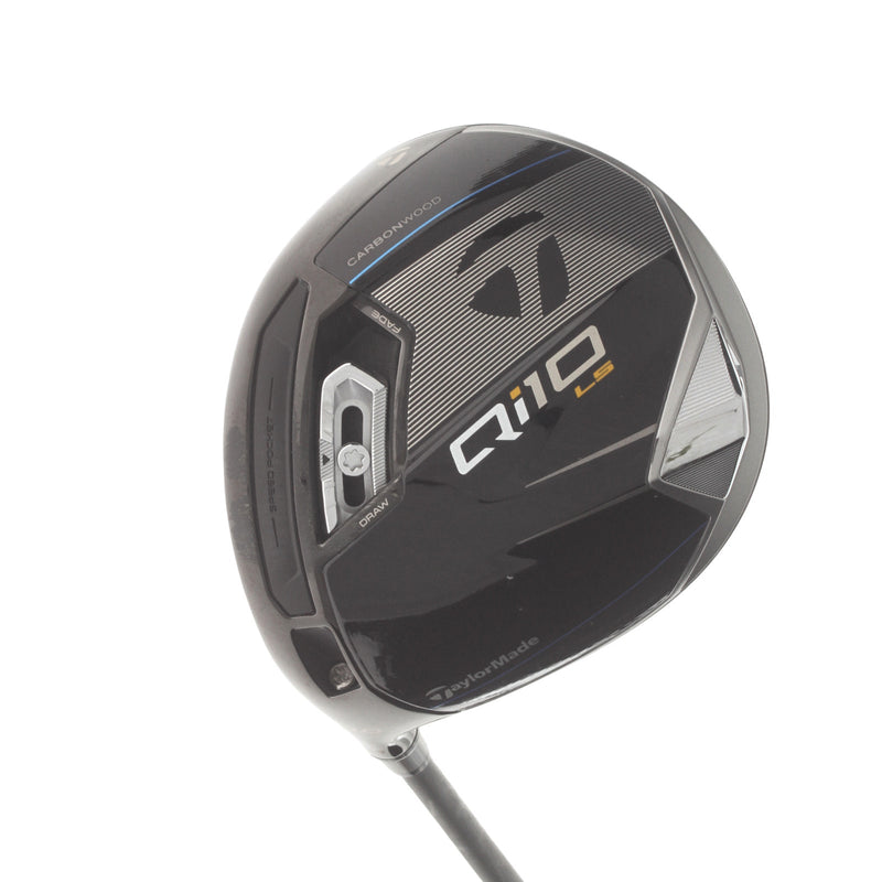 TaylorMade Qi10 LS Graphite Mens Left Hand Driver 9* Stiff - Mitsubishi Chemical Tensei AV Limited Blue 65