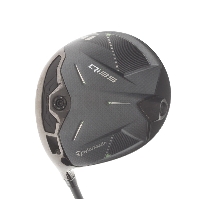TaylorMade Qi35 LME Graphite Mens Left Hand Driver 10.5* Stiff - Mitsubishi Chemical Tensei AV Limited Black 65