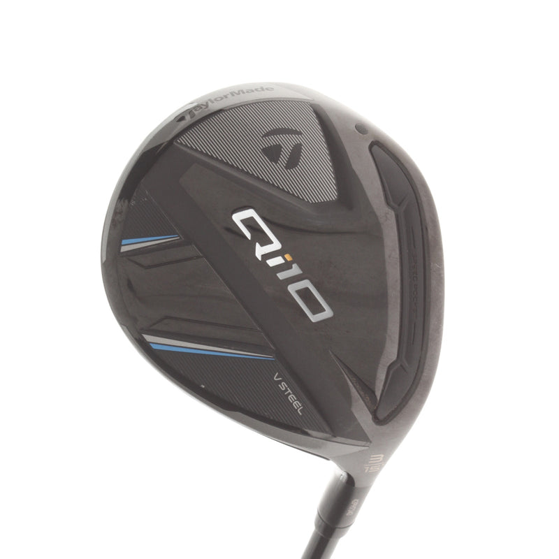 TaylorMade Qi10 Graphite Mens Right Hand Fairway 3 Wood 15* Regular - Fujikura Ventus TR Blue 6