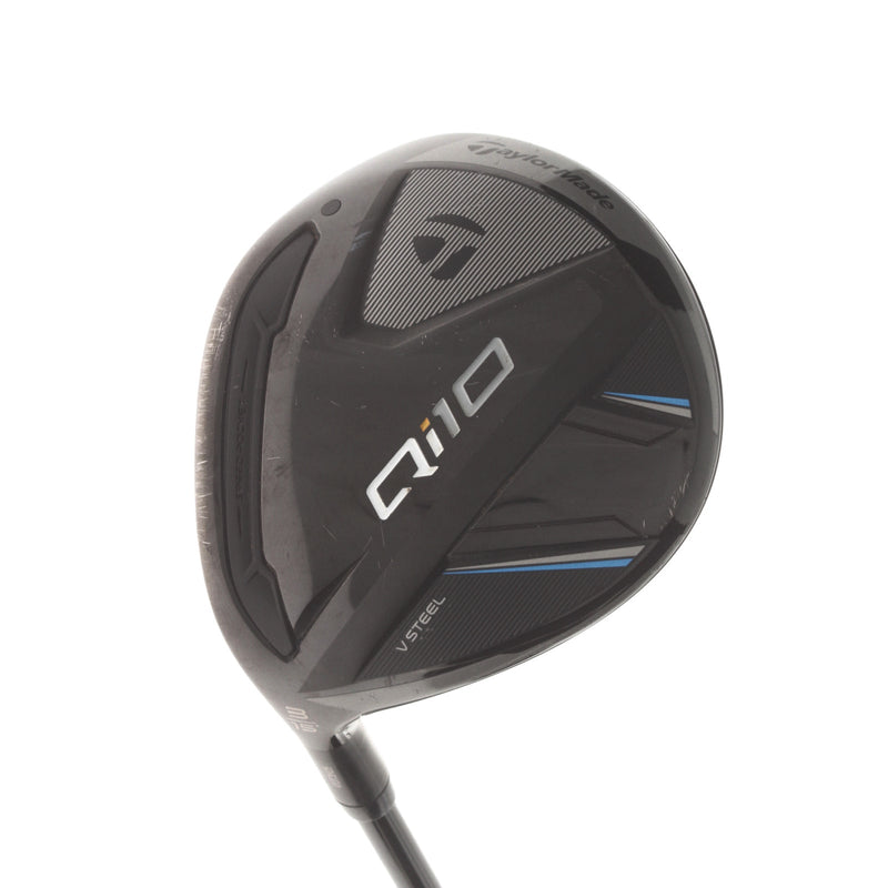 TaylorMade Qi10 Graphite Mens Left Hand Fairway 3 Wood 15* Regular - Fujikura Ventus TR Blue 6