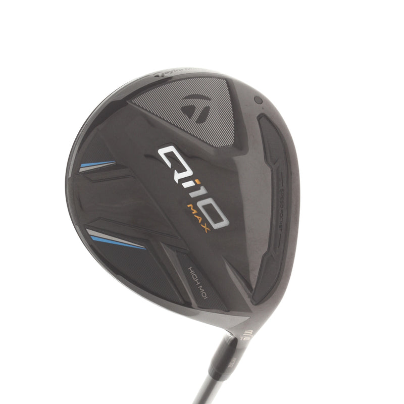 TaylorMade Qi10 Max Graphite Mens Right Hand Fairway 3 Wood 16* Senior - Fujikura Speeder NX TCS 50