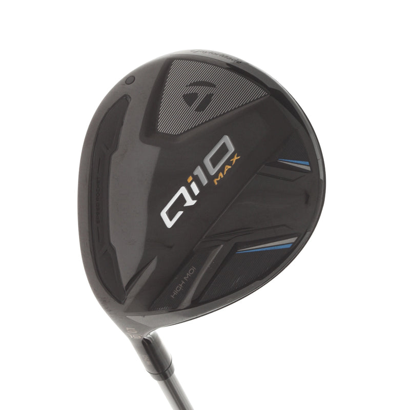 TaylorMade Qi10 Max Graphite Mens Left Hand Fairway 5 Wood 19* Senior - Fujikura Speeder NX TCS 50