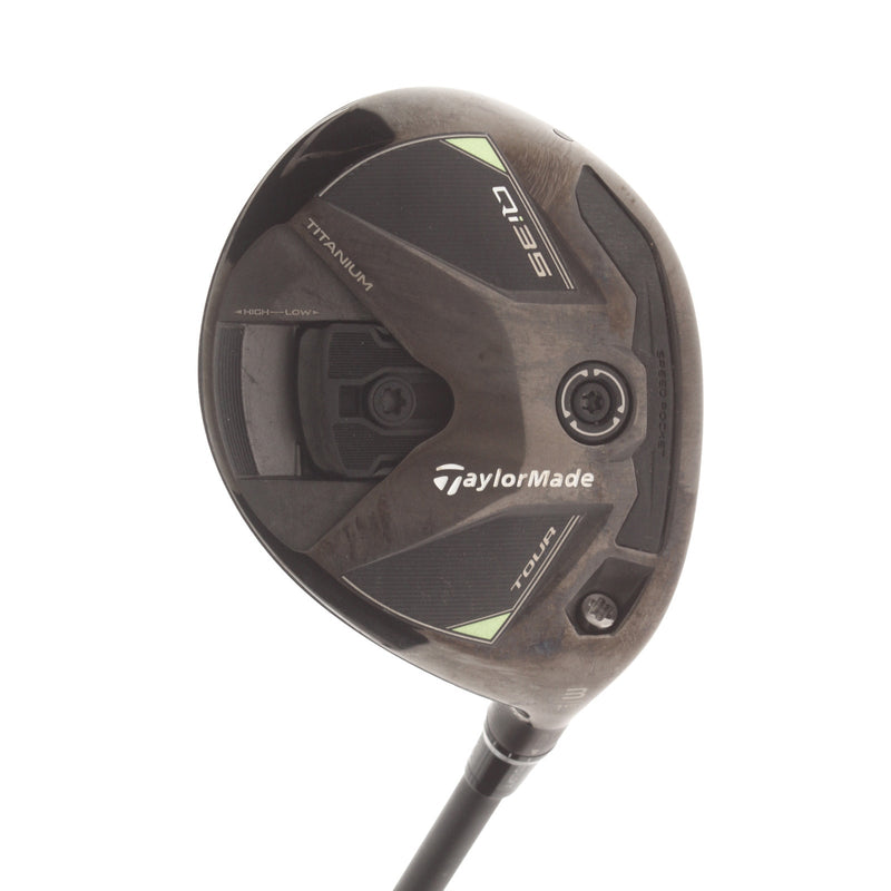 TaylorMade Qi35 Tour Graphite Mens Right Hand Fairway 3 Wood 15* Extra Stiff - Mitsubishi Chemical Kai'li Blue DarkWave FW 75