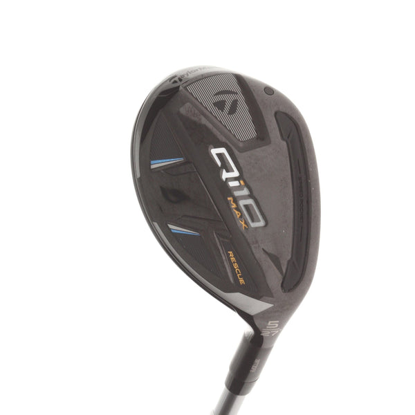 TaylorMade Qi10 Max Rescue Graphite Mens Right Hand 5 Hybrid 27* Senio