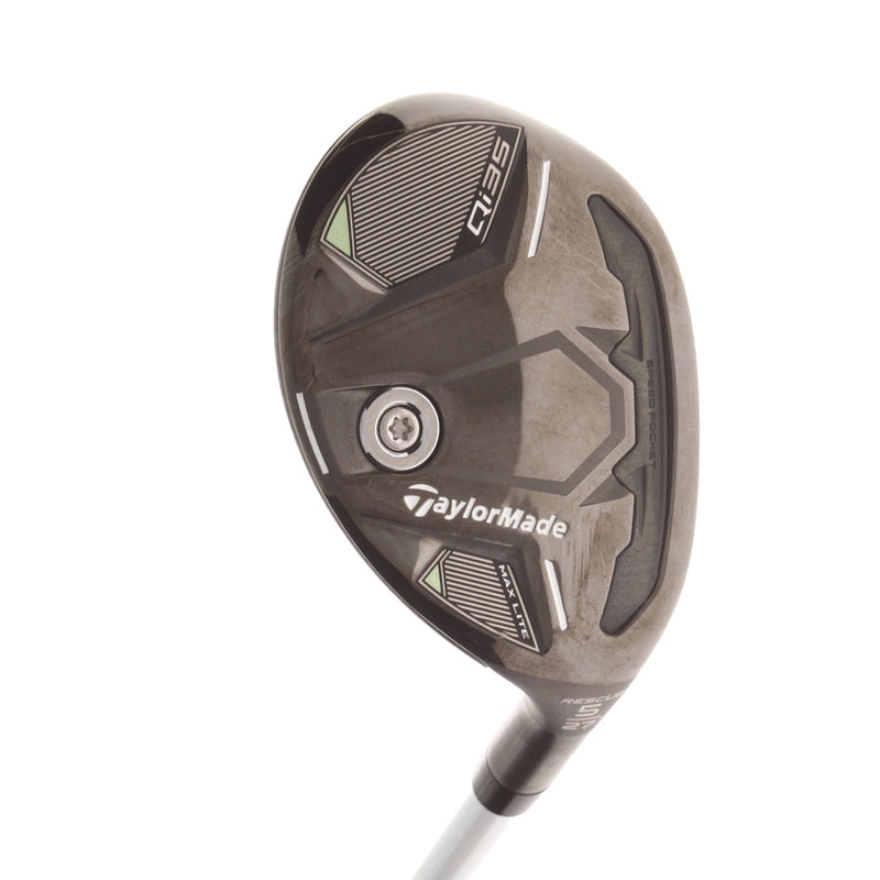 TaylorMade Qi35 Max Lite Rescue Graphite Ladies Right Hand 5 Hybrid 27* Ladies - Fujikura Air Speeder 40 '25
