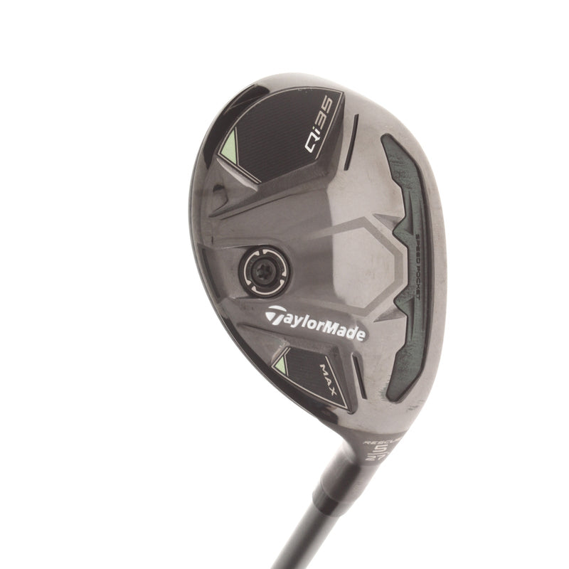 TaylorMade Qi35 Max Rescue Graphite Mens Right Hand 5 Hybrid 27* Senior - Fujikura Air Speeder II 50
