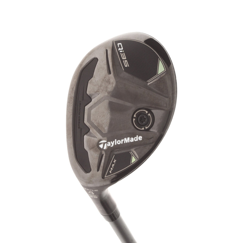 TaylorMade Qi35 Max Rescue Graphite Mens Left Hand 4 Hybrid 23* Regular - Fujikura Air Speeder II 50