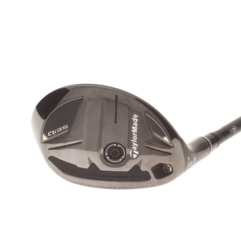 TaylorMade Qi35 Rescue Graphite Mens Left Hand 4 Hybrid 22* Regular - Fujikura Ventus Blue HB 6 2025