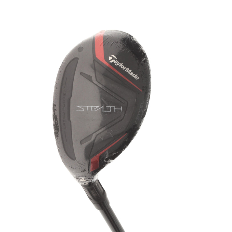 TaylorMade Stealth Rescue Graphite Mens Left Hand 4 Hybrid 22* Regular - Fujikura Ventus Red 6