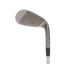 TaylorMade Milled Grind 4 Chrome Steel Mens Left Hand Sand Wedge 56* 12 Bounce SB Grind Wedge - True Temper Dynamic Gold 115 Tour Issue