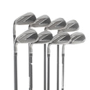 TaylorMade Stealth Graphite Mens Left Hand Irons 5-SW Regular - Fujikura Ventus Red 6