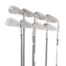 TaylorMade Stealth Graphite Mens Left Hand Irons 5-SW Regular - Fujikura Ventus Red 6